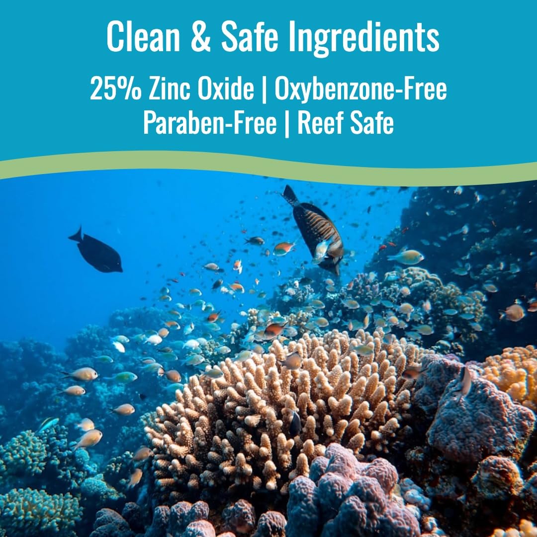 Zinka high zinc oxide formula provides strong coverage.