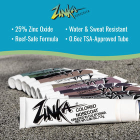Zinka nosecoat white being applied for quick protection.