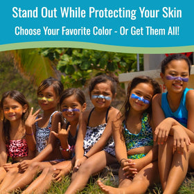 Zinka two-step application for efficient sun protection.