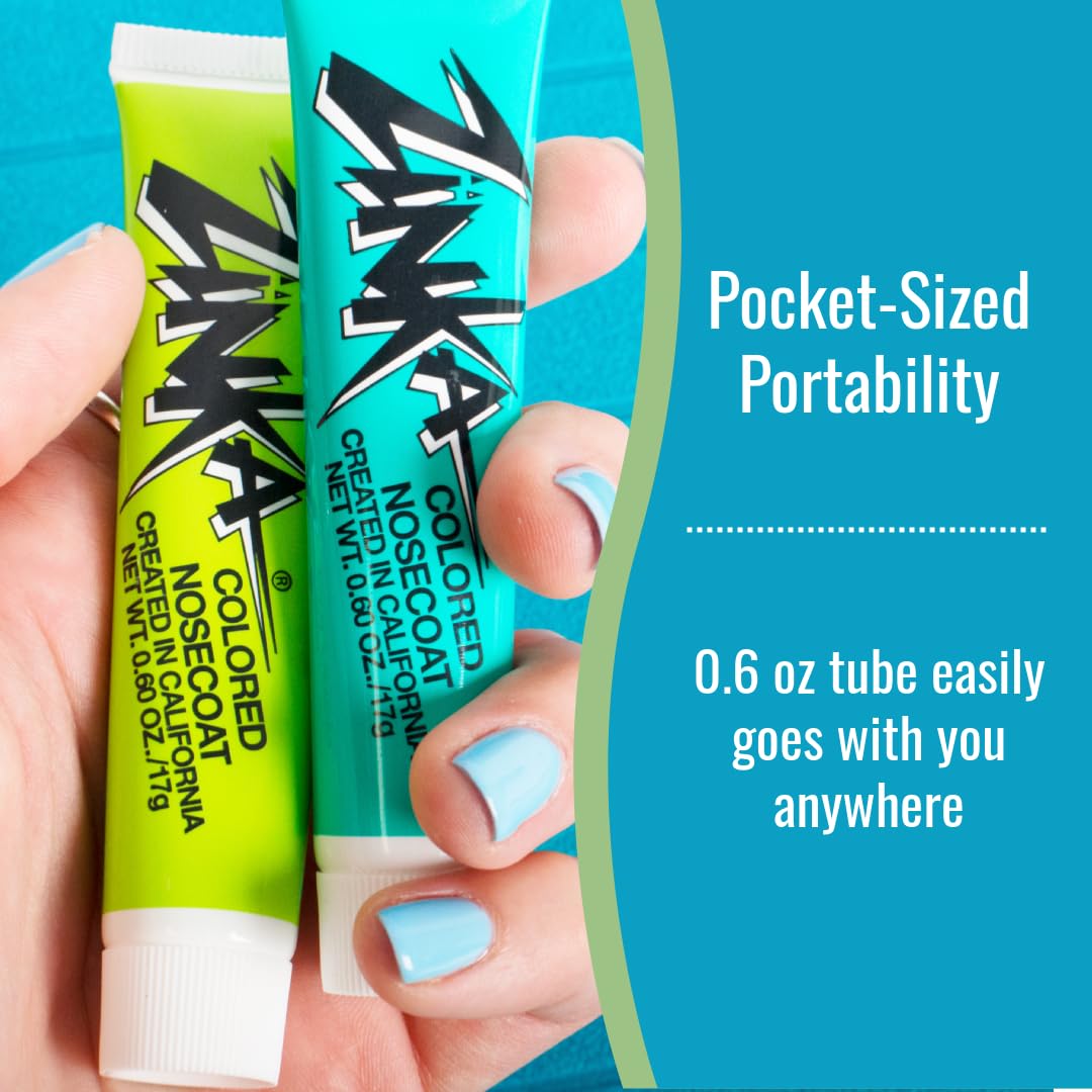 Zinka water and sweat resistant performance during activities.