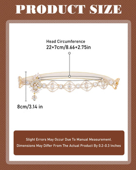 Zinniday headband gold sparkle details elevate evening outfits