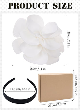 Zinniday hand-rolled petals fascinator closeup showcasing craftsmanship and delicate texture