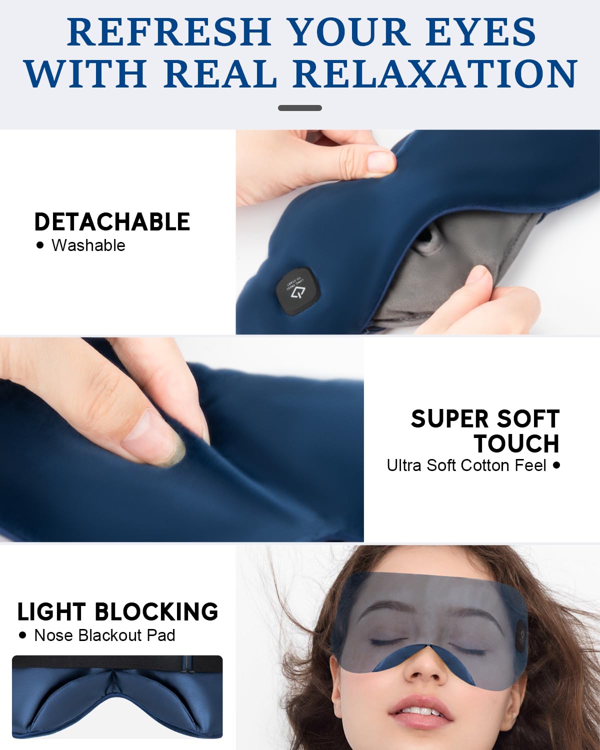 Zinpaza rechargeable design with multiple uses per charge.