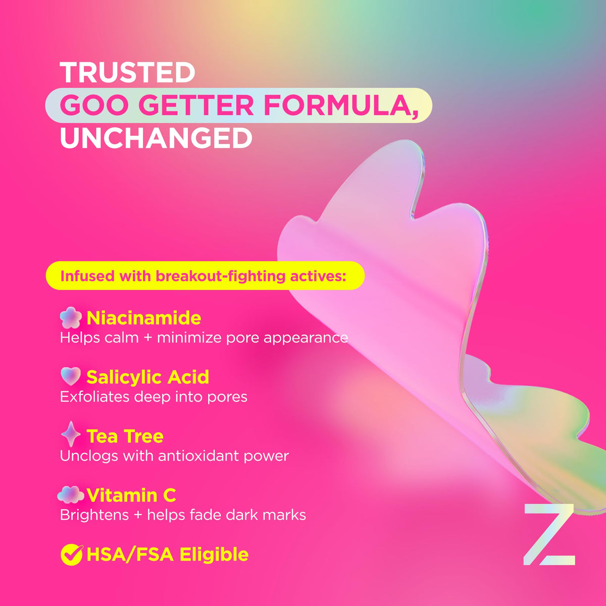 ZitSticka DreamHolo patch biodegradable material for guilt-free care