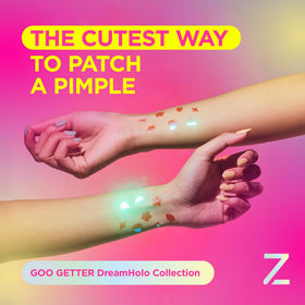 ZitSticka DreamHolo patch holographic design adds playful style while absorbing impurities