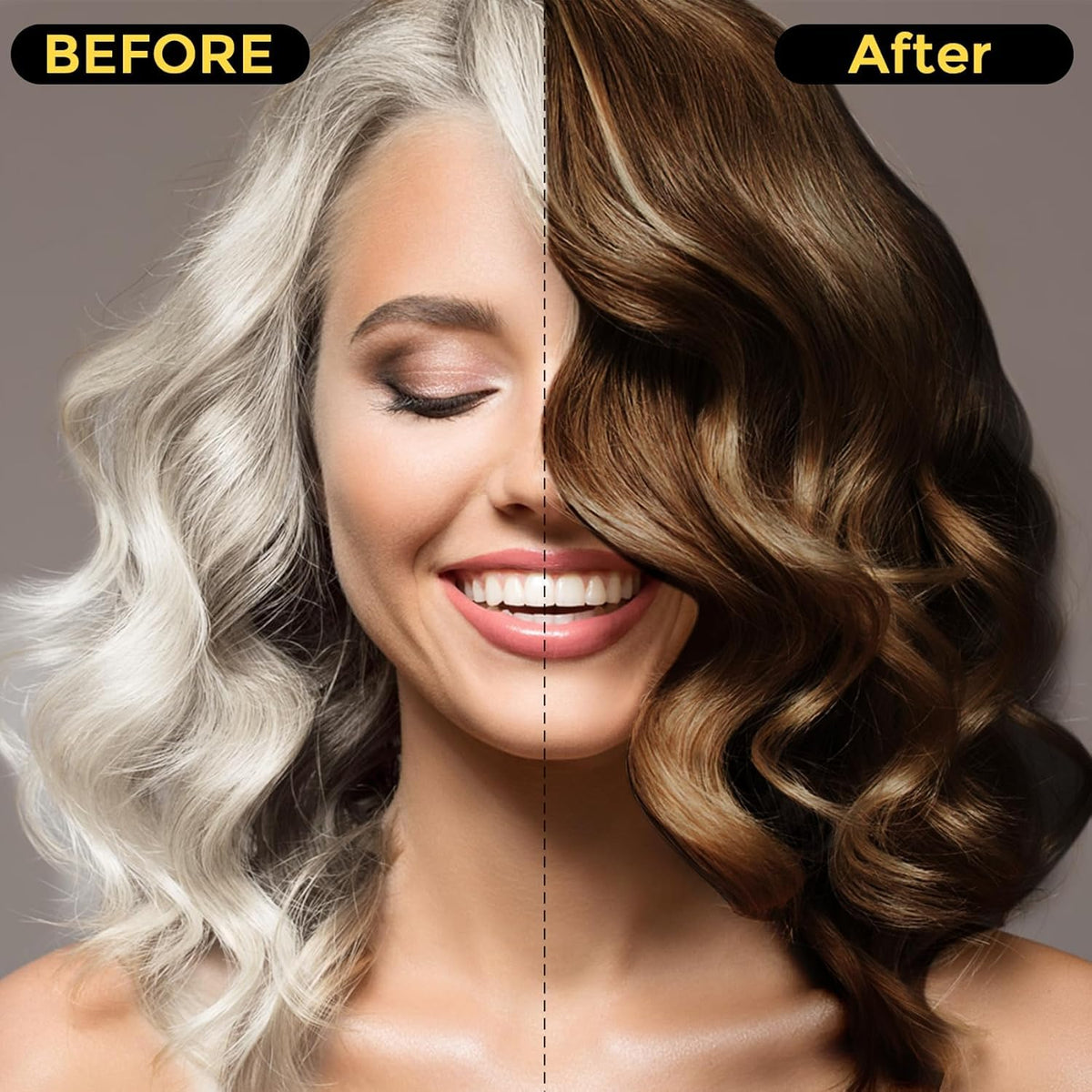 ZIXSIRP natural color shampoo leaves hair with lasting, healthy-looking shine.