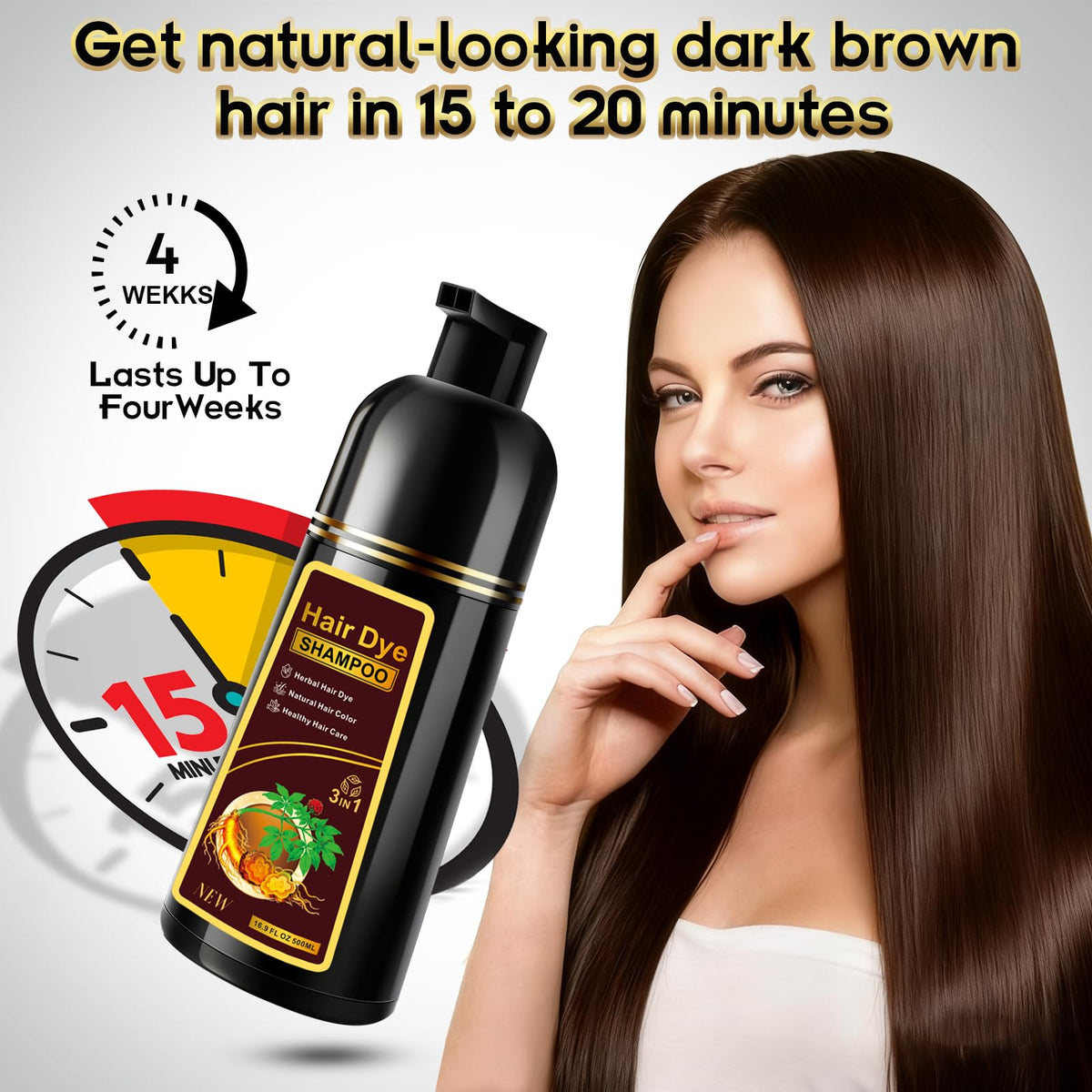 ZIXSIRP botanical extracts nourish while coloring for soft, hydrated hair.
