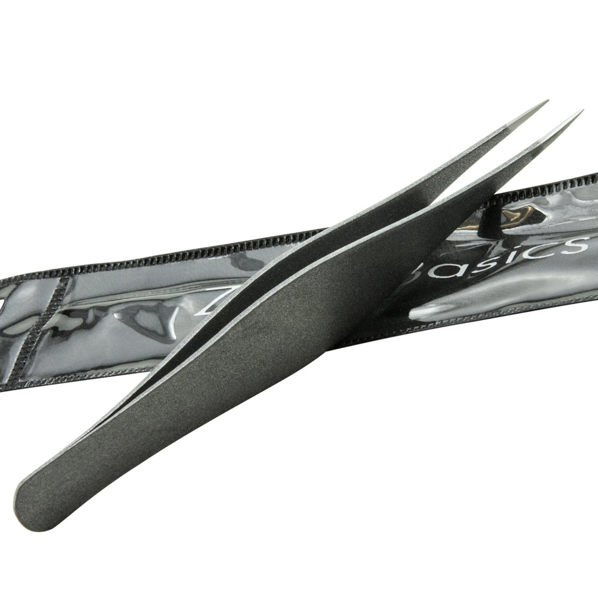 Zizzili Basics Ingrown Hair Tweezers front view for precise grip and control