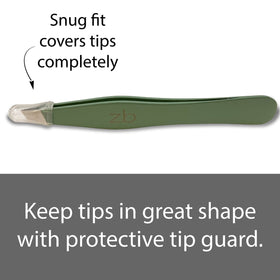 Zizzili Basics travel-ready tweezers for on-the-go grooming