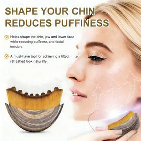 zjywhxdlyf face-brush-under-eyes-jawline demonstrates targeted massage for puff reduction.