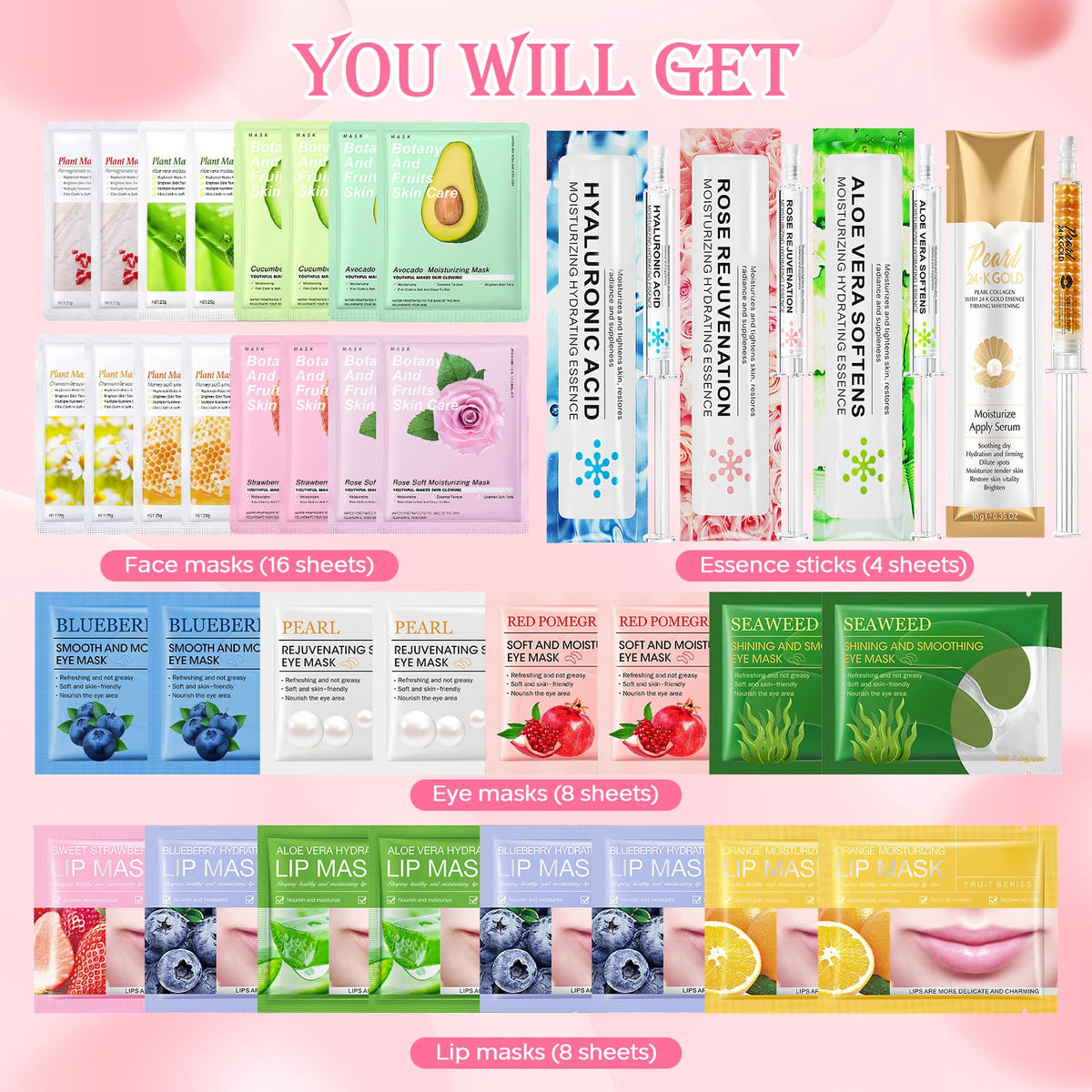ZKONLY moisturizing masks provide deep hydration for soft skin