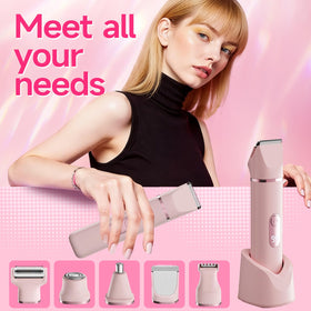 ZLILUGL facial-hair-trimmer for smooth cheeks and chin.