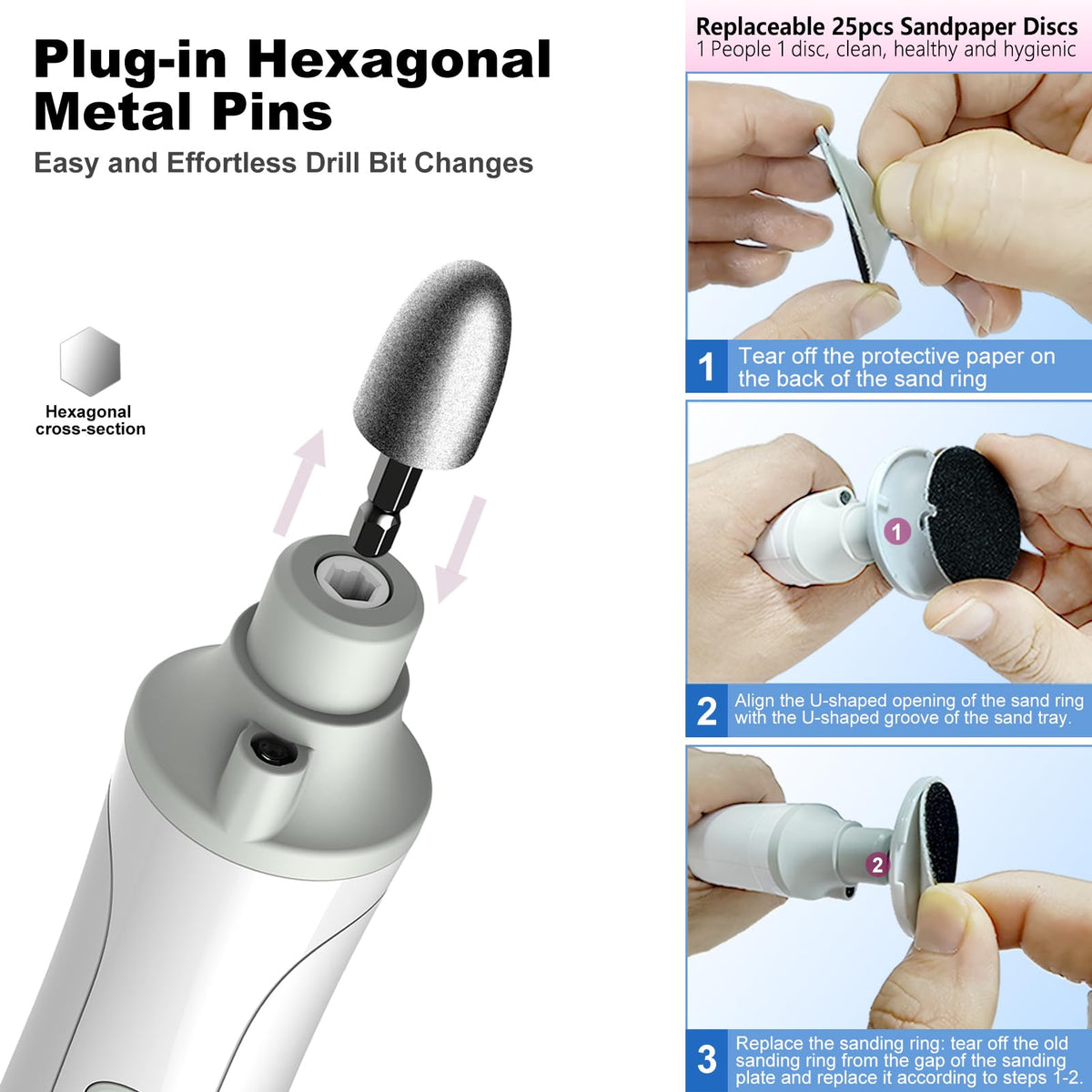 Zloojnn 8-in-1 kit provides comprehensive nail care at home.