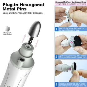 Zloojnn 8-in-1 kit provides comprehensive nail care at home.