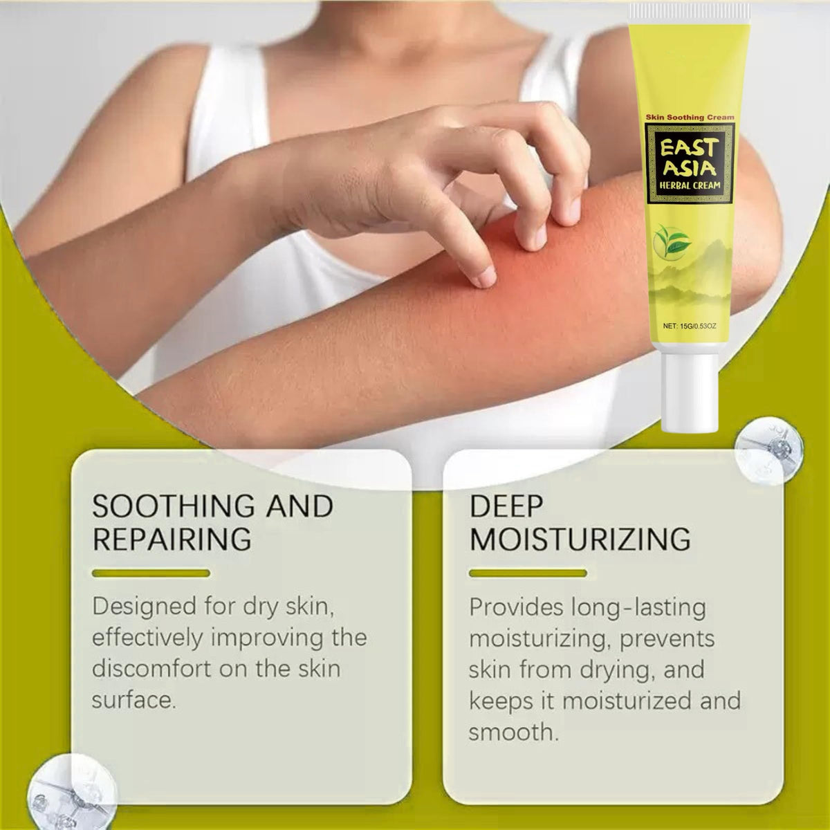 ZLSJJCLMZ Herbal Cream packaging demonstrates compact daily-use design.