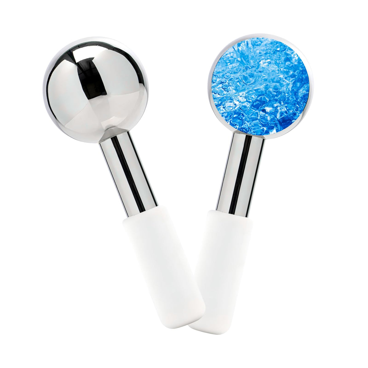 ZminRN Ice Roller Face Globes for cooling relief and depuffing during skincare