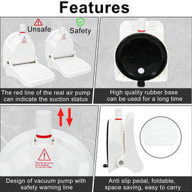 ZMJY Shower Foot Rest supports elderly and pregnancy with stable balance