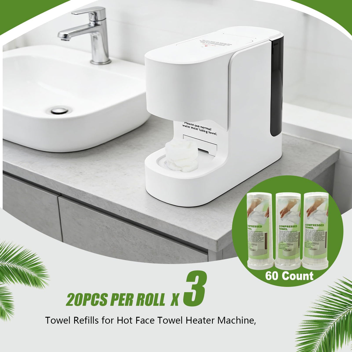 ZMJY white spa towels with professional-grade hygiene for facials