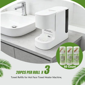 ZMJY white spa towels with professional-grade hygiene for facials