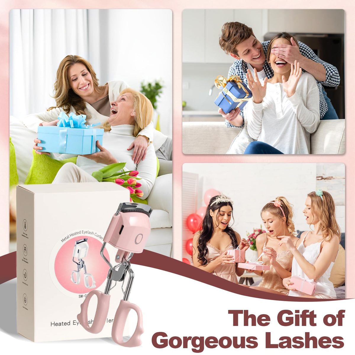 ZNJAVX compact travel-friendly curler for busy mornings.