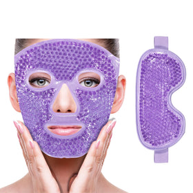 Znocuetod cooling ice eye mask reduces puffiness and soothes tired eyes.