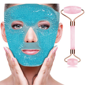 ZNÖCUETÖD ice face mask cooling pack for refreshing skin and redness relief