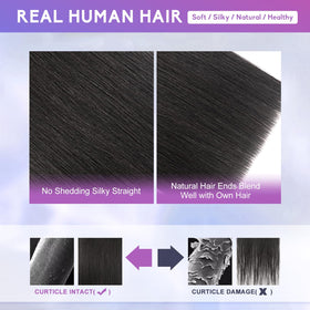 ZNXDJXE double-weft clip-in extensions provide durable fullness and smooth blending.