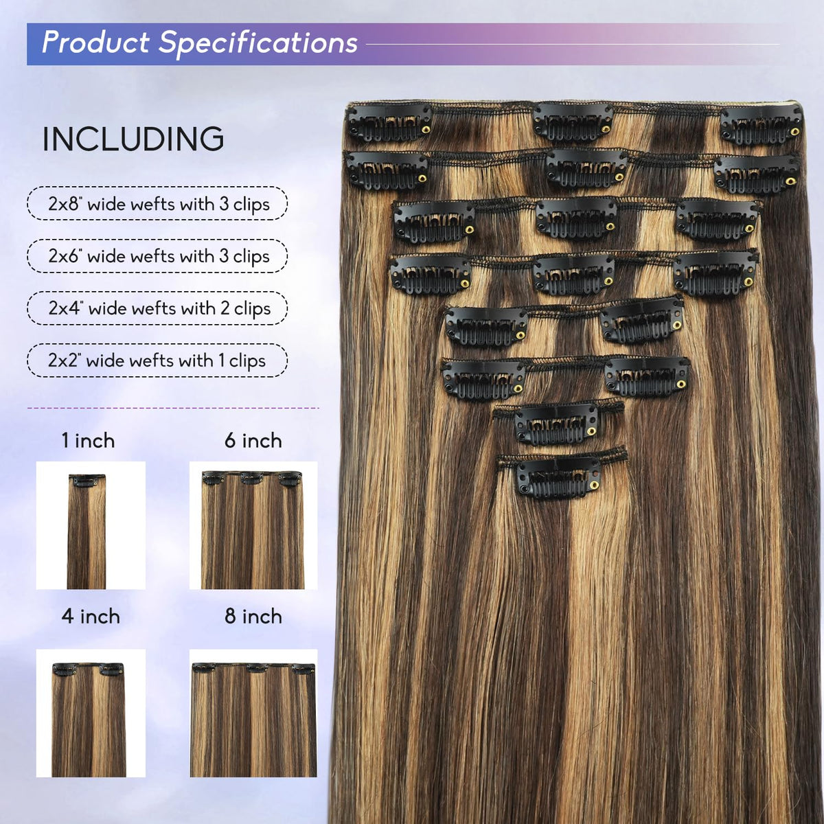 ZNXDJXE silicone non-slip clips protect scalp while staying secure