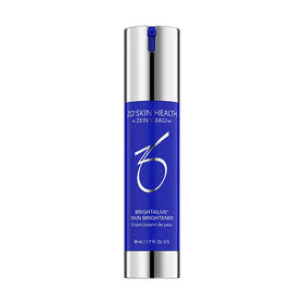 ZO Skin Health Brightalive bottle front highlights the brightening focus