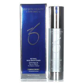 ZO Skin Health Retinol Brightener 1% bottle pour enables precise dosing for brighter skin.