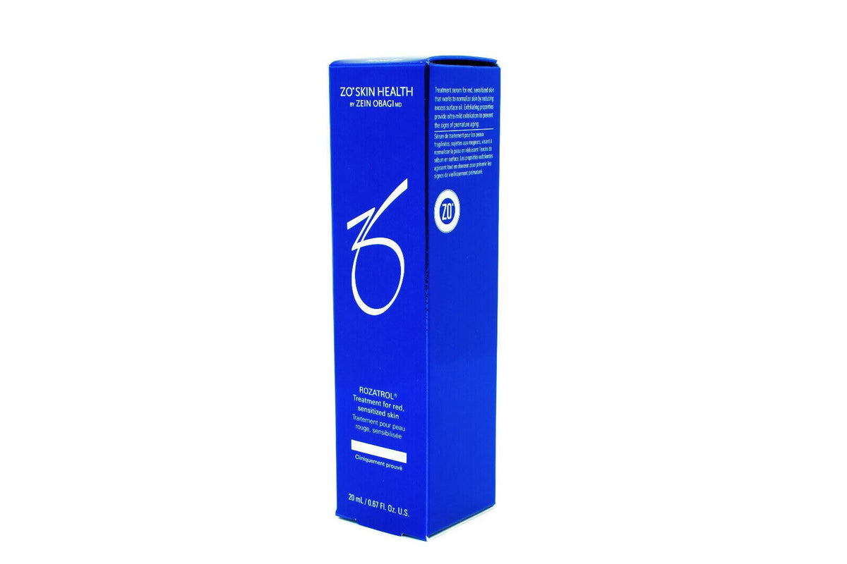 ZO Skin Health Rozatrol travel-size bottle for on-the-go exfoliation