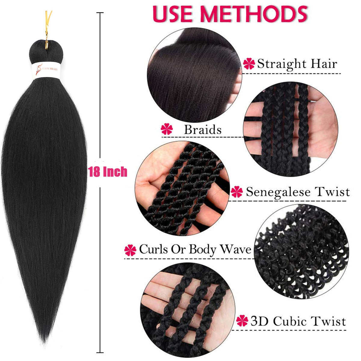 Zoewan 8 pack bundle provides value for full head installs.