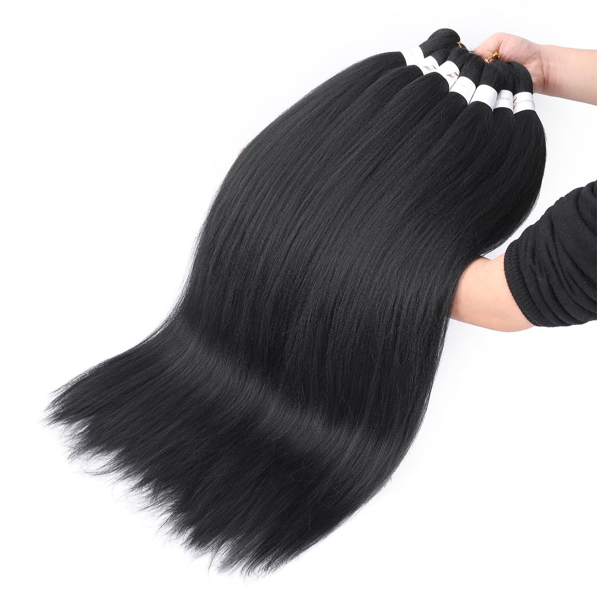 Zoewan Easy install braided hair straight from package for fast styles.