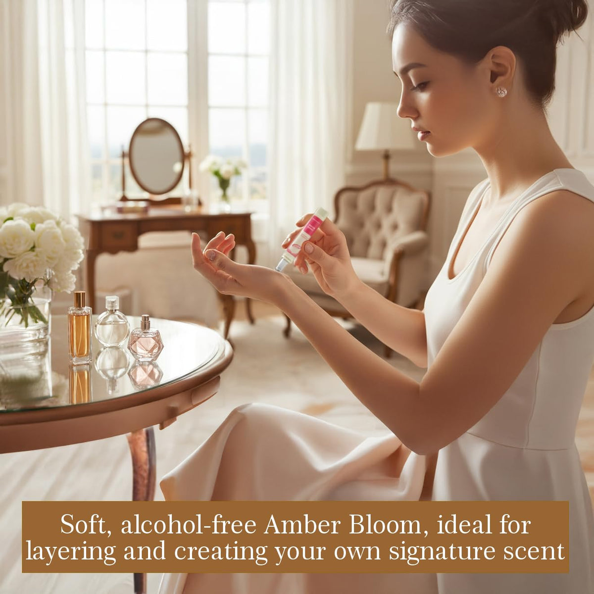 Zoha Amber Bloom natural oil blend with nourishing base