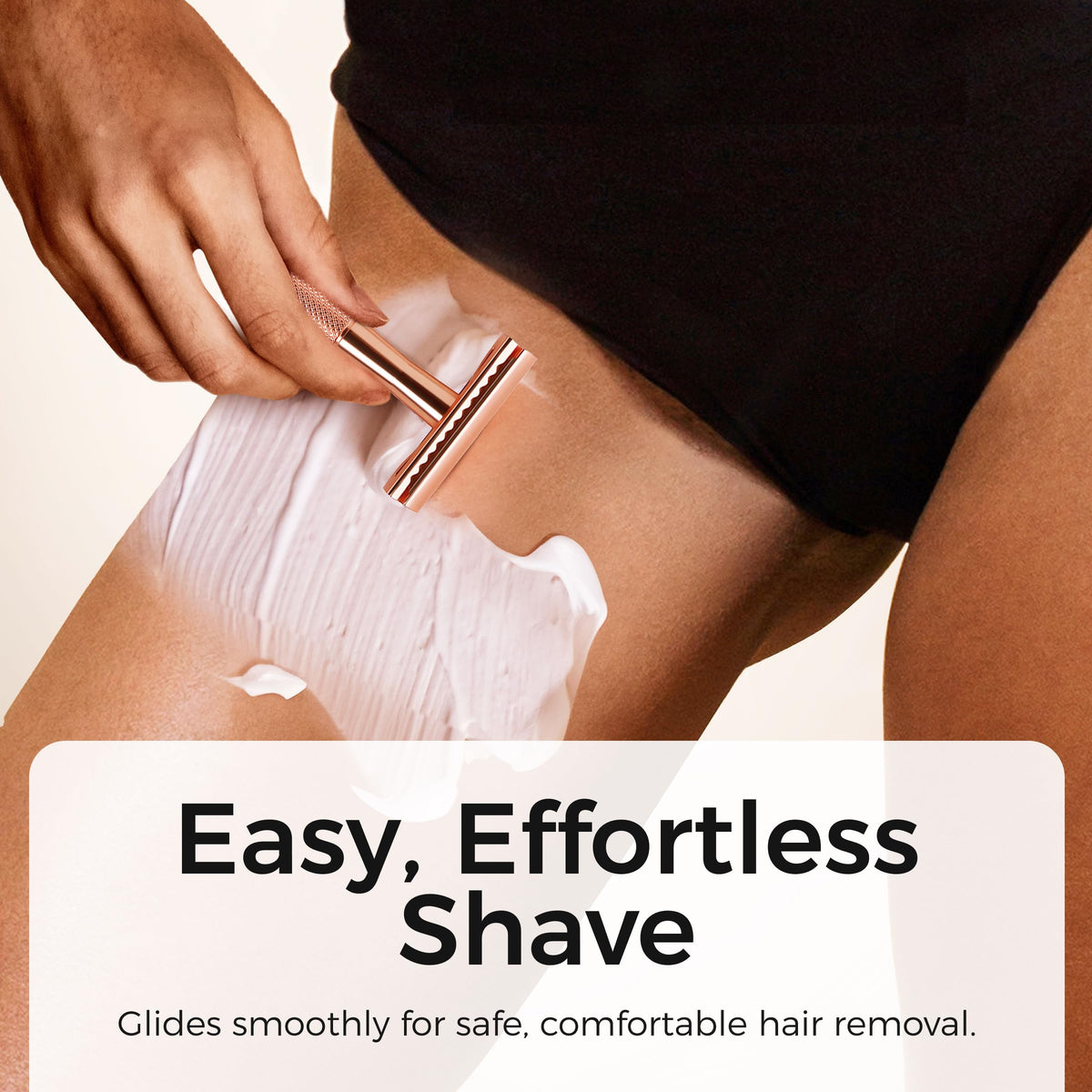 ZOMCHI metal razor reusable design reduces waste and plastic use.