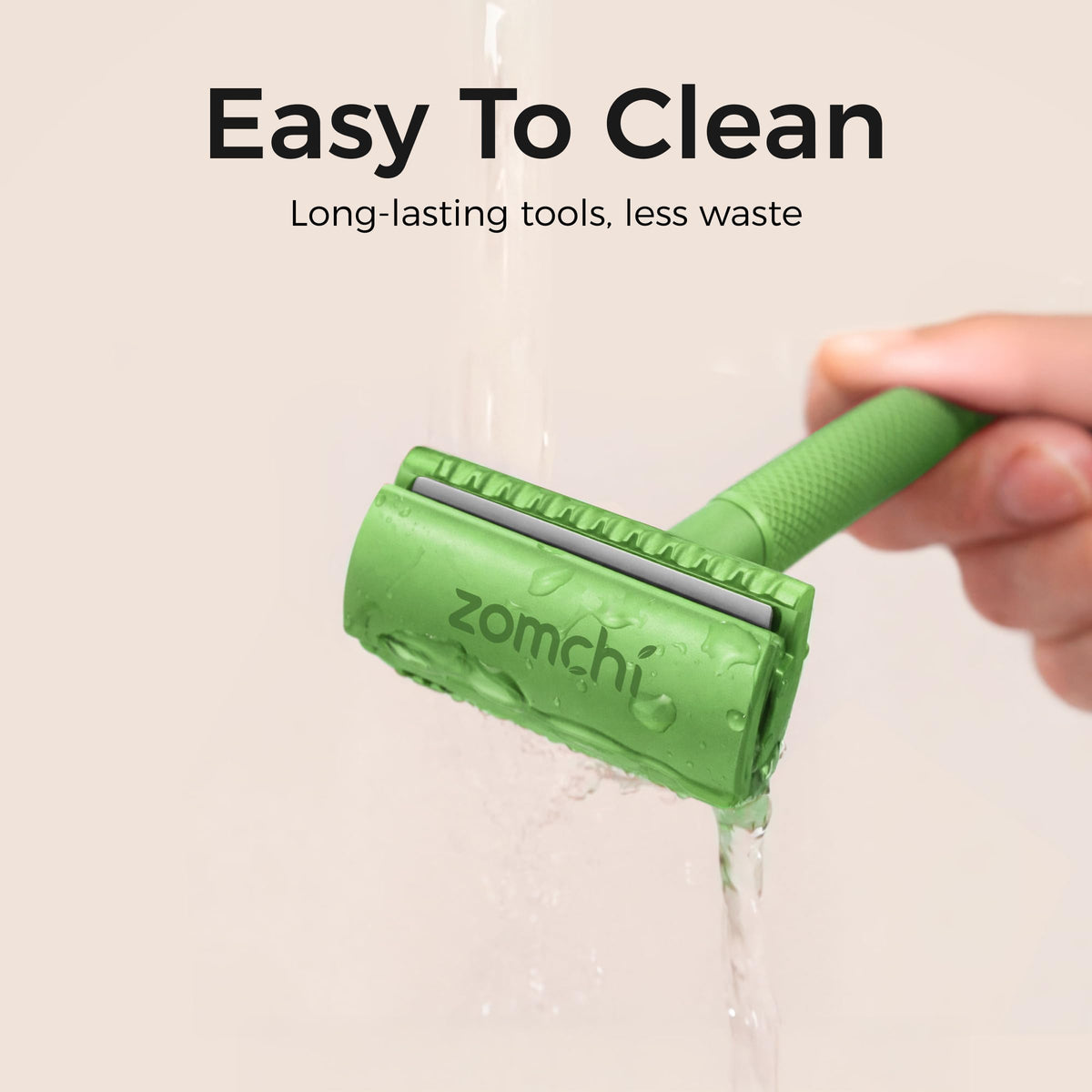 ZOMCHI sustainable shaving kit encourages eco-friendly grooming routines.
