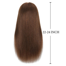 ZOMOI mannequin head features 180% density for fuller, lifelike styling.