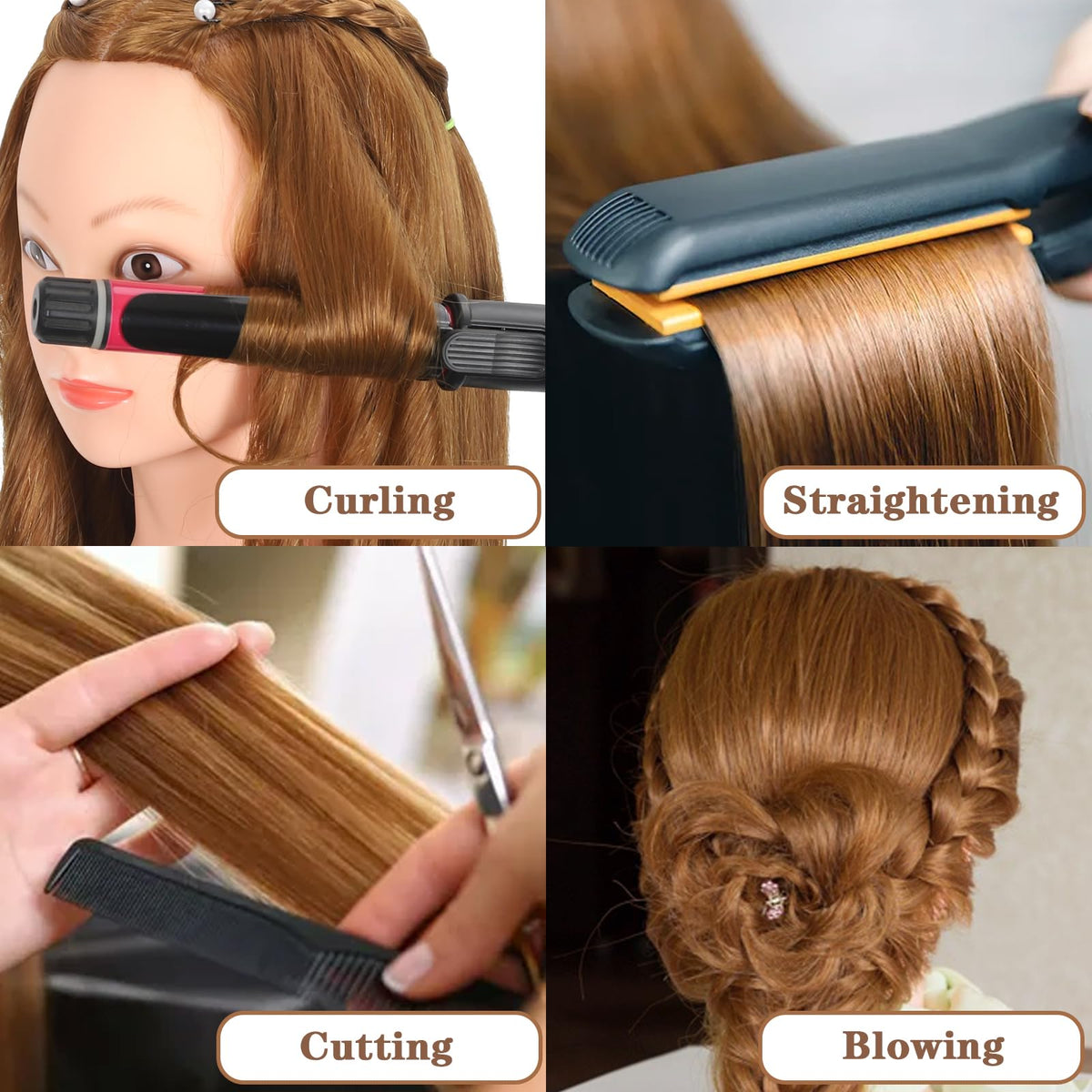 ZOMOI hair length 26-28 inches ready for various techniques