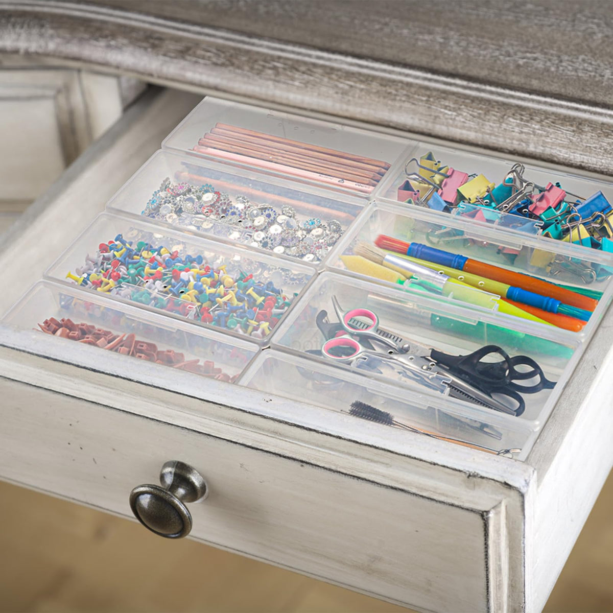 ZOOFOX transparent box supports professional and home organization.