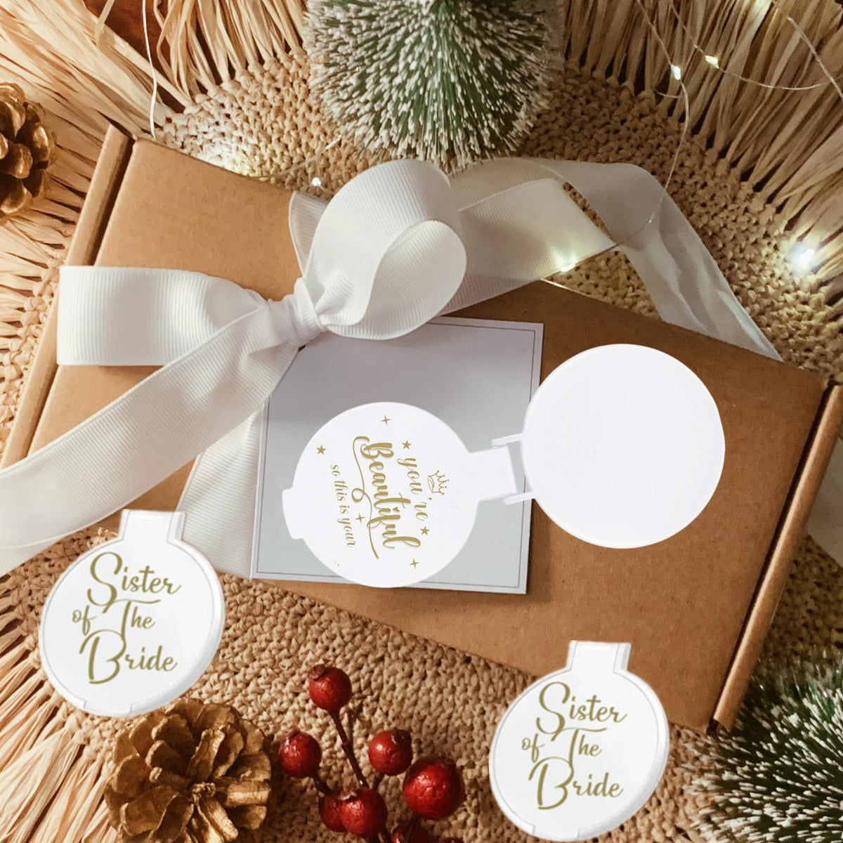 ZOOFOX compact mirrors fit handbags for effortless on-the-go grooming.