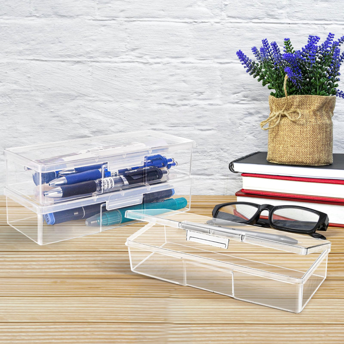 ZOOFOX multi-use box works for beads, charms, glitter, and small tools.
