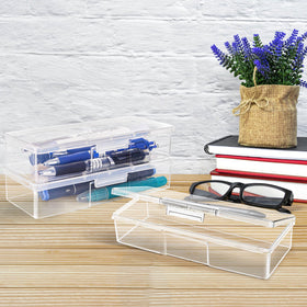 ZOOFOX multi-use box works for beads, charms, glitter, and small tools.