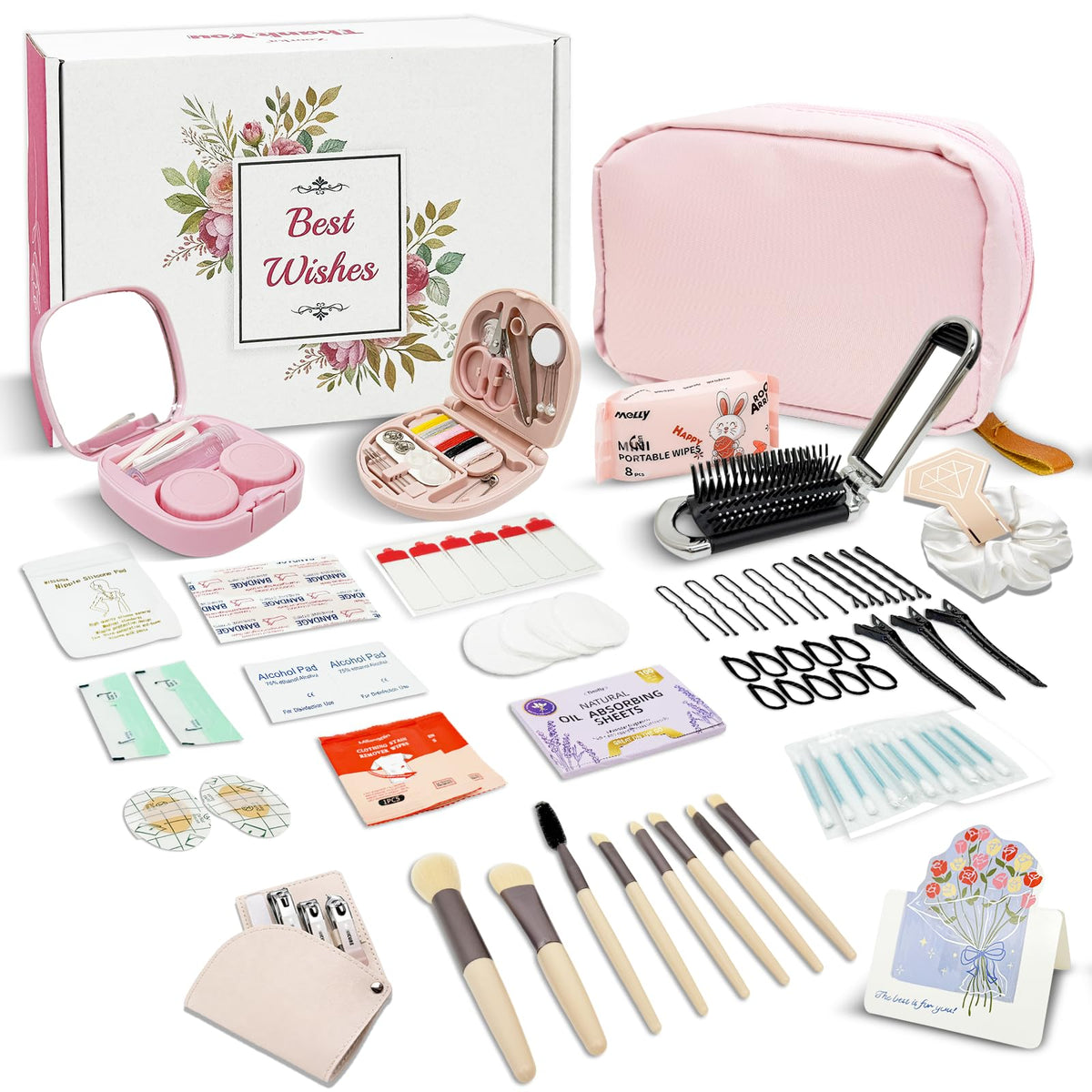 Zoorka Bridal Emergency Kit with 60-plus essentials for on-the-go wedding day peace of mind.