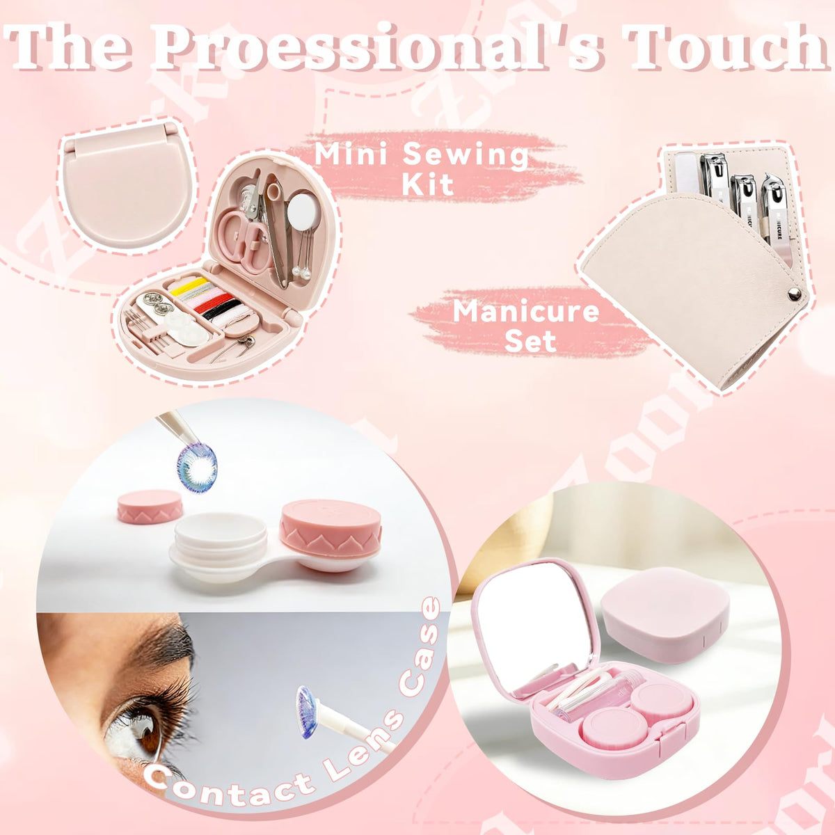 Zoorka Bridal Emergency Kit interior dividers organize small items for quick fixes.