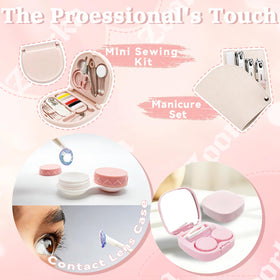Zoorka Bridal Emergency Kit interior dividers organize small items for quick fixes.