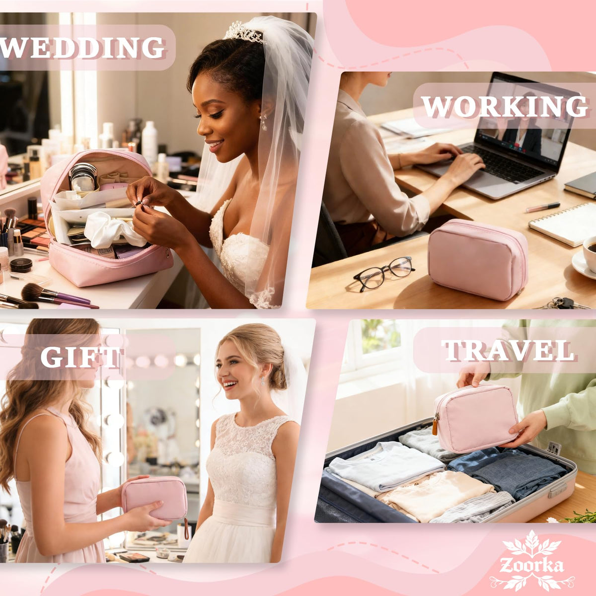 Zoorka Bridal Emergency Kit travels well for honeymoons, trips, and daily moments.