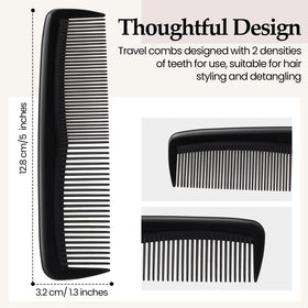 Zopeal pocket comb with wide teeth for versatile hairstyles.