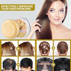 Zoreni ingredients scene features ginger and plant oils for scalp care