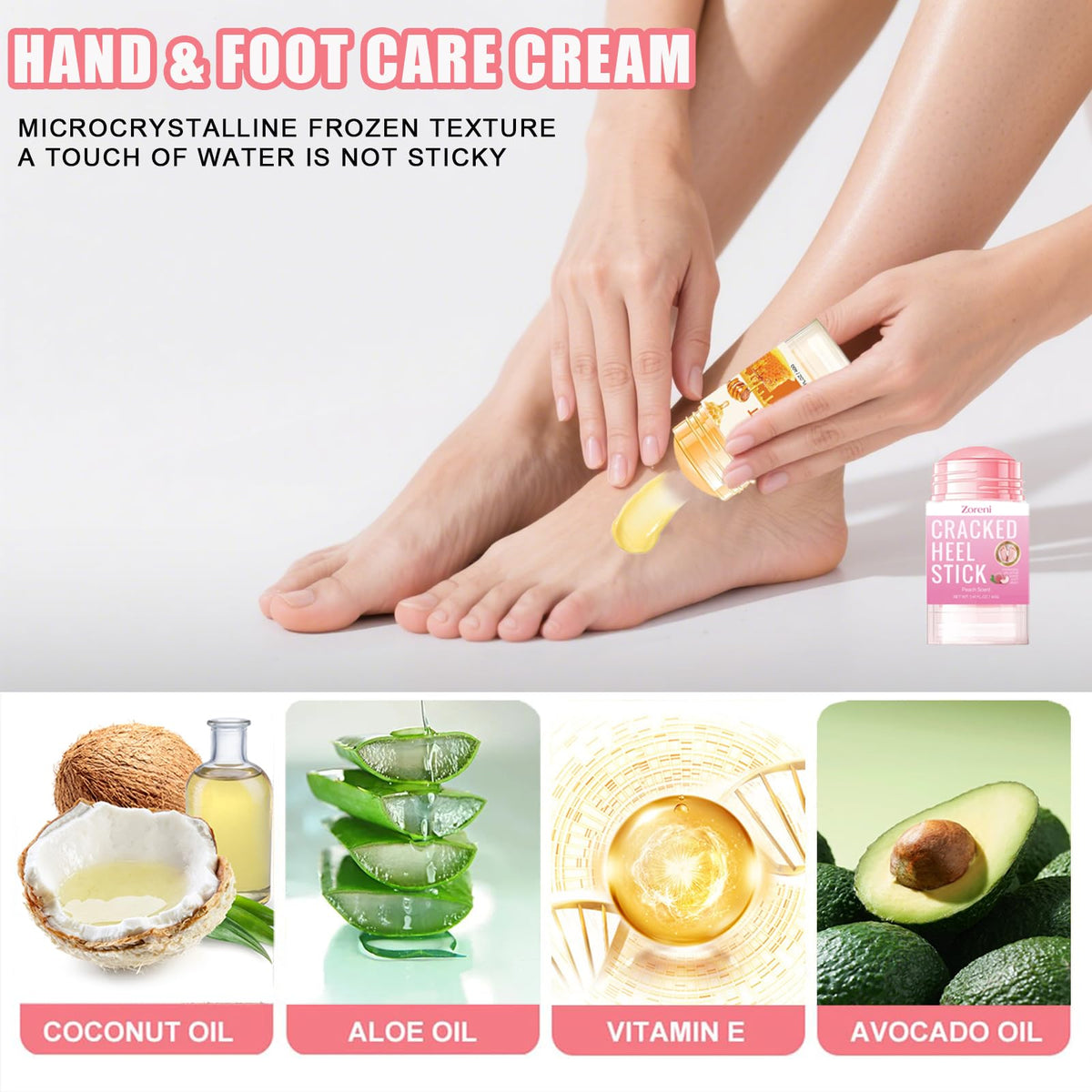Zoreni two-piece kit shown for daily use on elbows, knees, or feet.