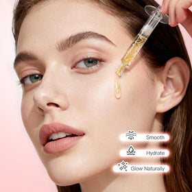 Zosudull Silk Peptide Ampoule texture close-up highlighting smooth absorption.